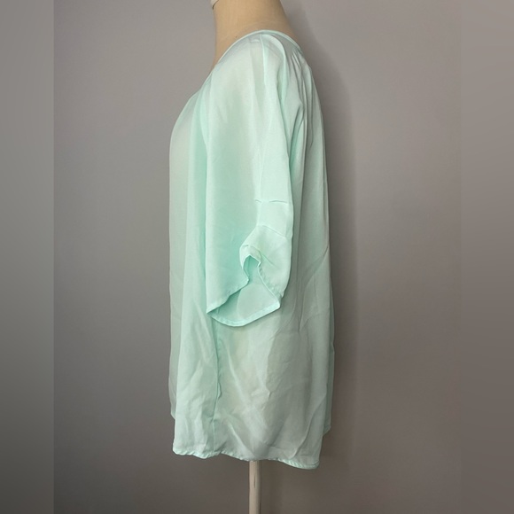 Women’s Apt 9 Pleat Neck Top - Picture 7 of 8